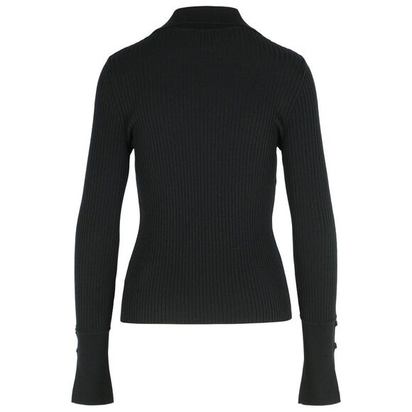 Courreges Black Polyester Blend Sweater Women